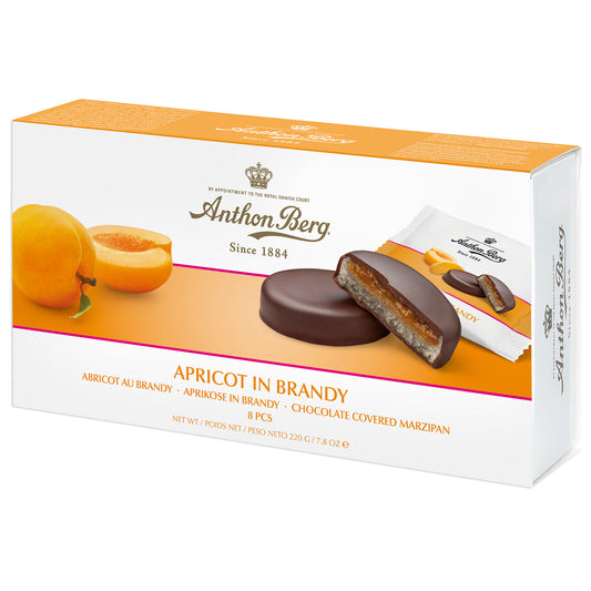 Chocolate Apricot in Brandy 220g